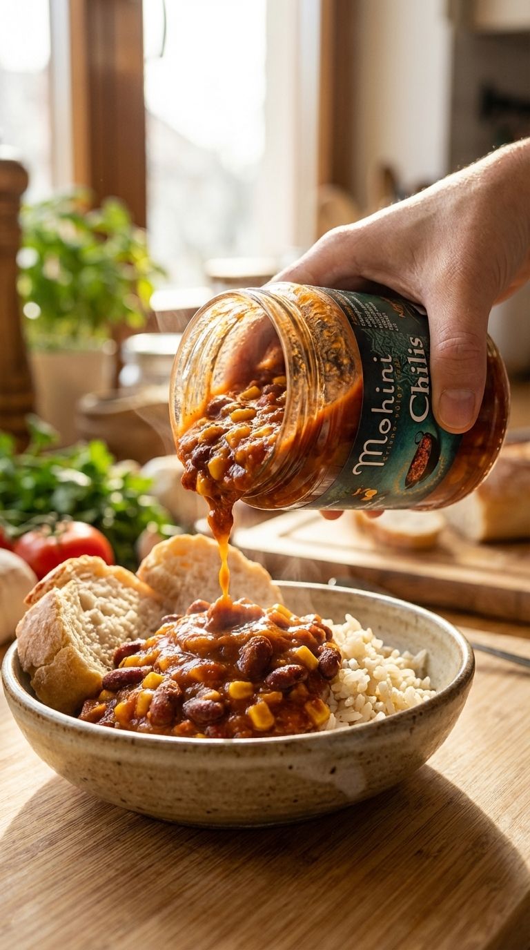 Vegán chilis bab - Kulináris