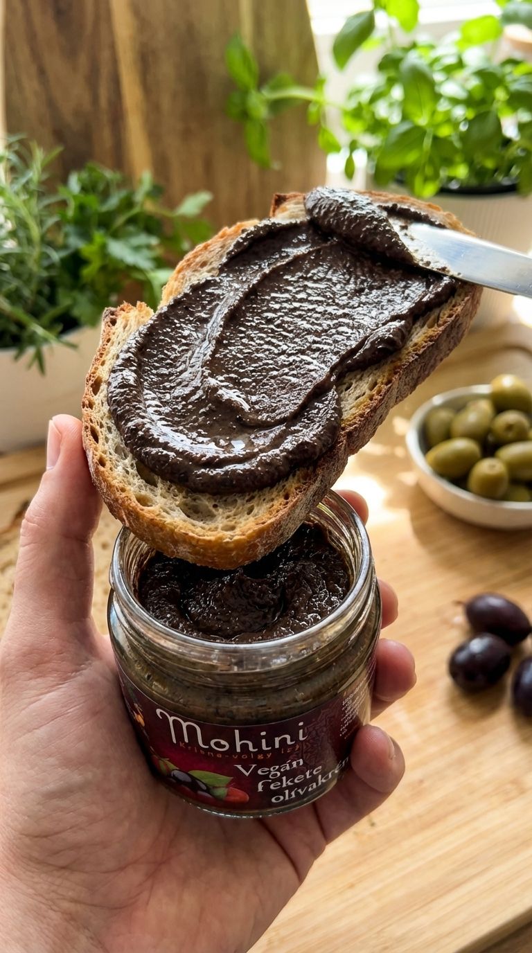 Vegán paradicsomos fekete olívakrém - Kulináris