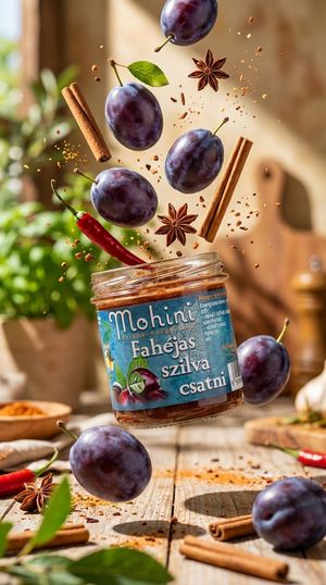 Fahéjas szilva csatni - Termék