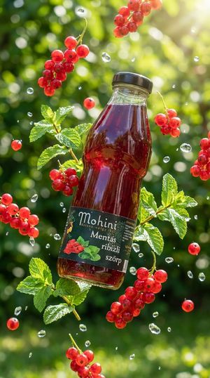 Mentás ribizli szörp - Termék